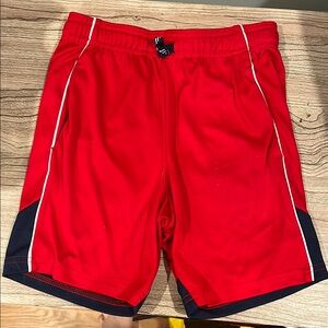 Red Athletic Men's Shorts